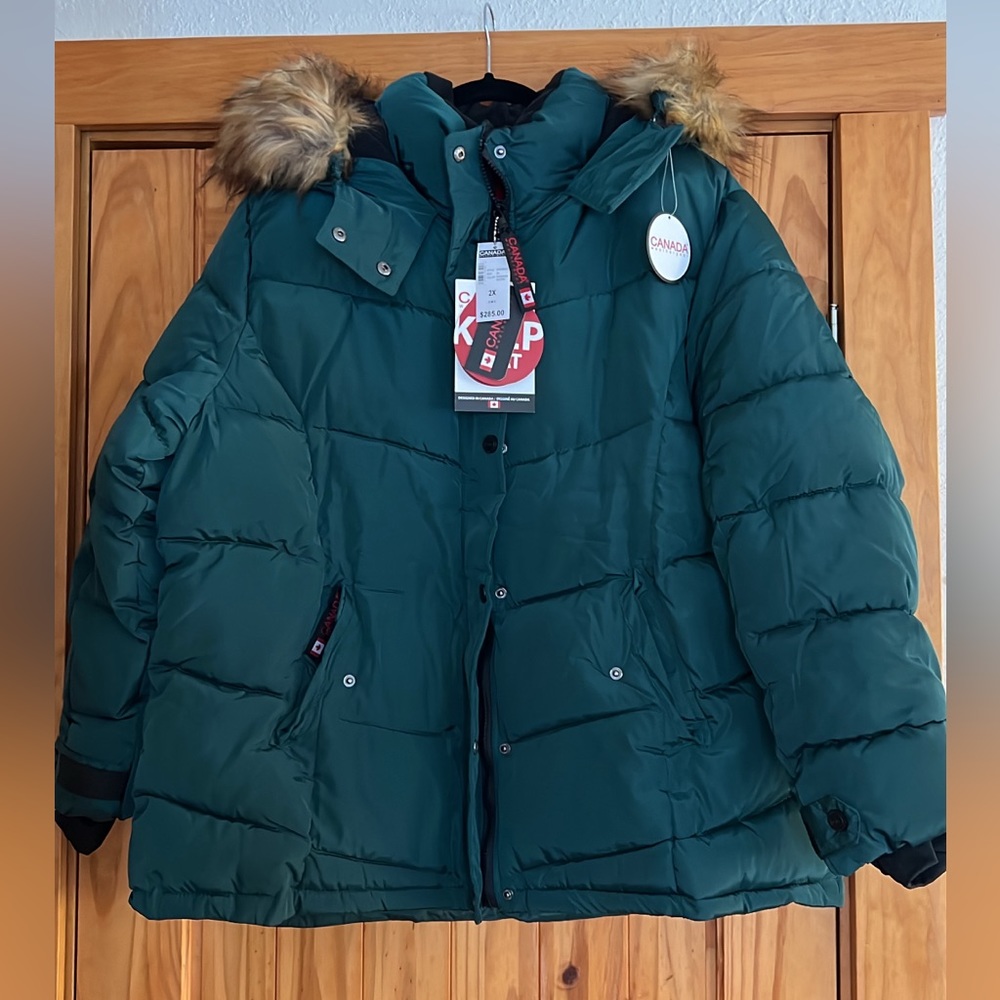 Canada Weather Gear puffer jacket. NWT. Size 2X